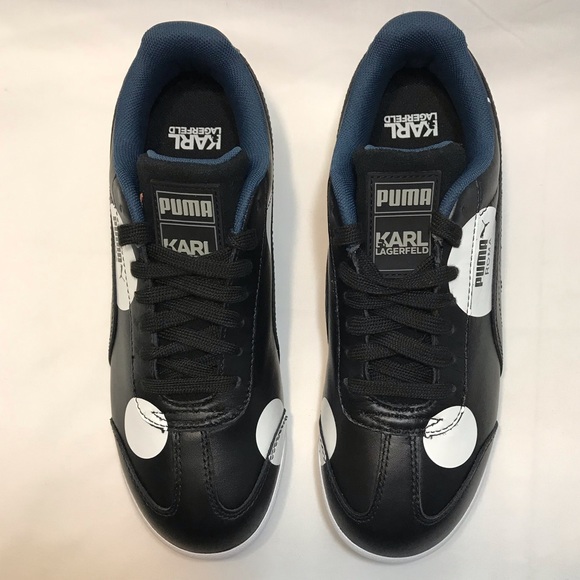 Karl Lagerfeld X Puma Roma Polkadot KL Shoes NEW - Picture 4 of 8